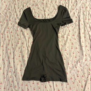 grey xs romper / bodysuit